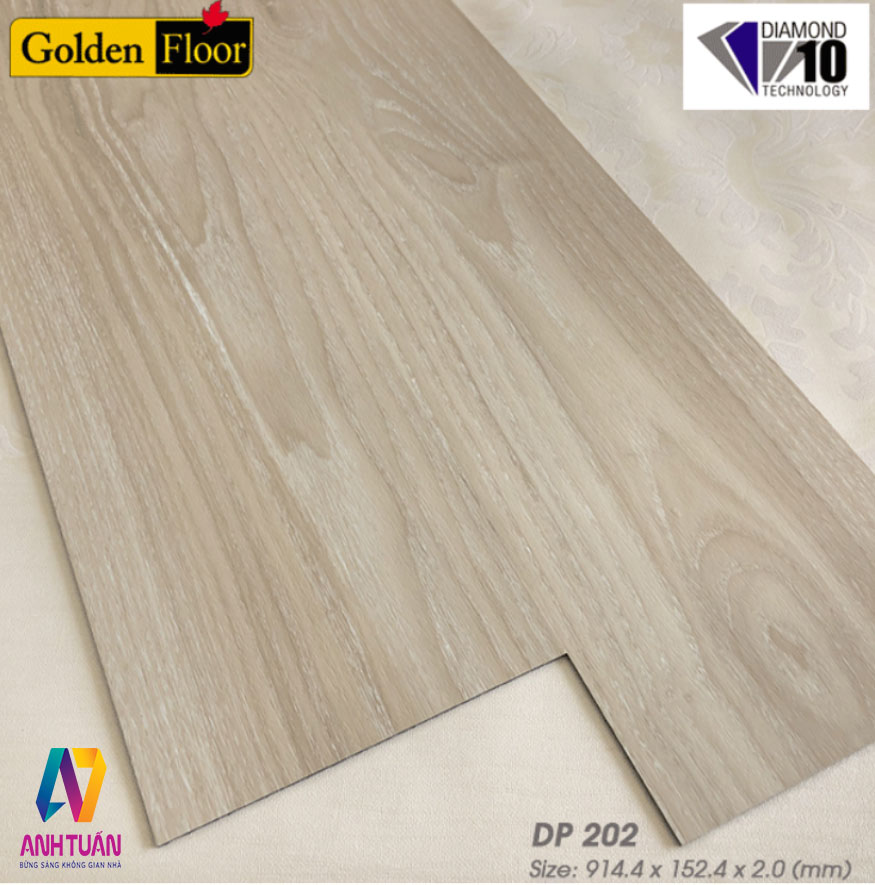 SÀN NHỰA GOLDEN DP202, Sàn nhựa cuộn